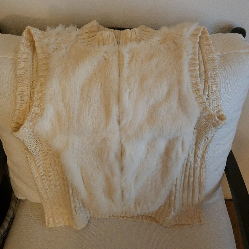 Sao Paulo Fur Zippered Vest